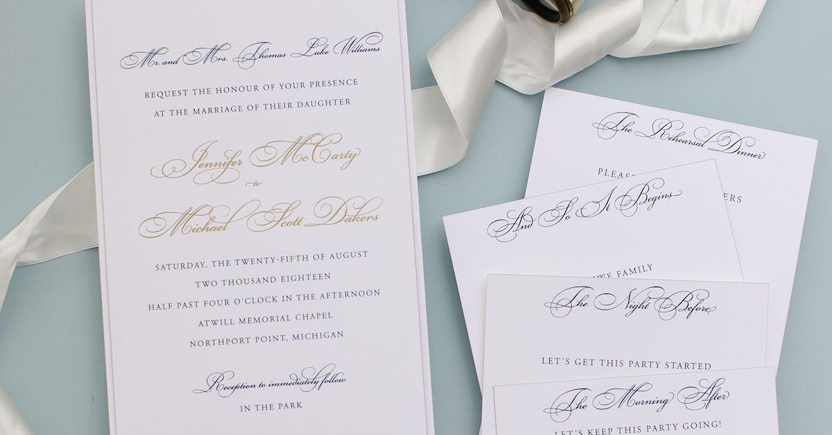 When to Ship Bridal ceremony Invitations (and All of the issues Else!)